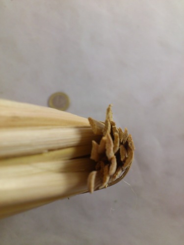 Pitriet plat 15 mm 250 gr. naturel